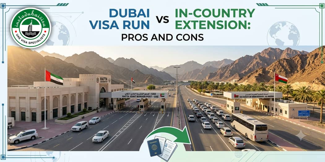 Dubai Visa Run vs In-Country Extension: Pros and Cons